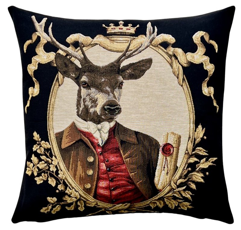 couvercle d'oreiller Stag