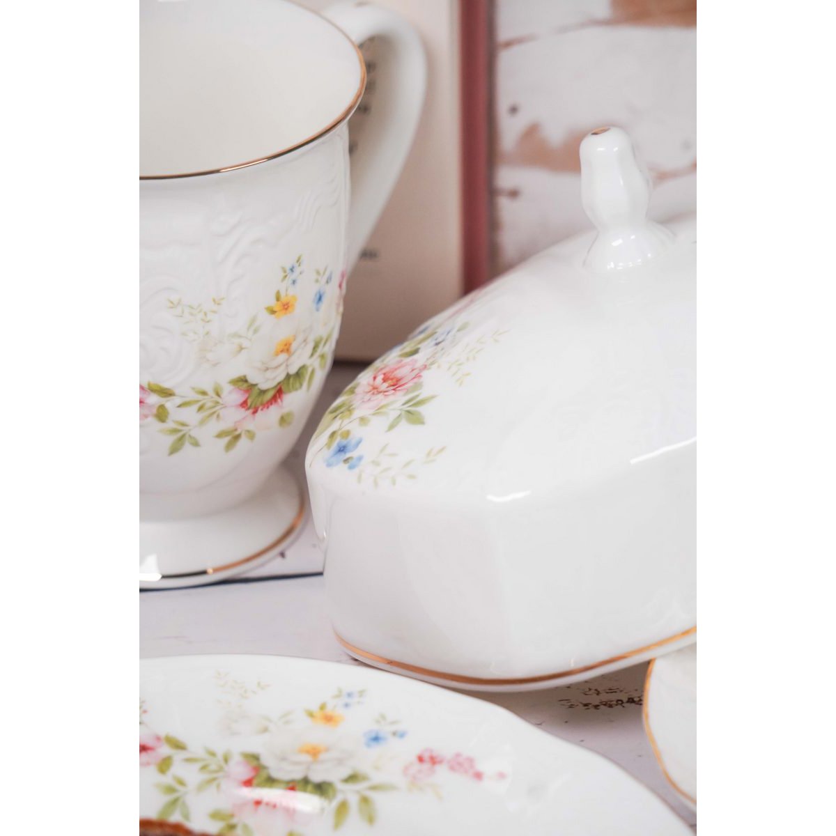 Botervloot Engelse tuin Isabelle Rose
