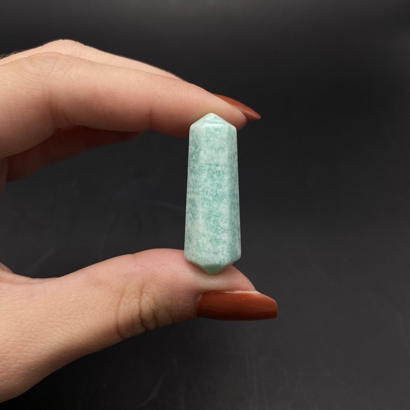 Bijtende punt - Amazoniet (3/3,5 cm)