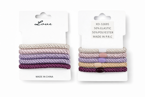 HS Elastic Bands - In 5 Colors - In sets of 5