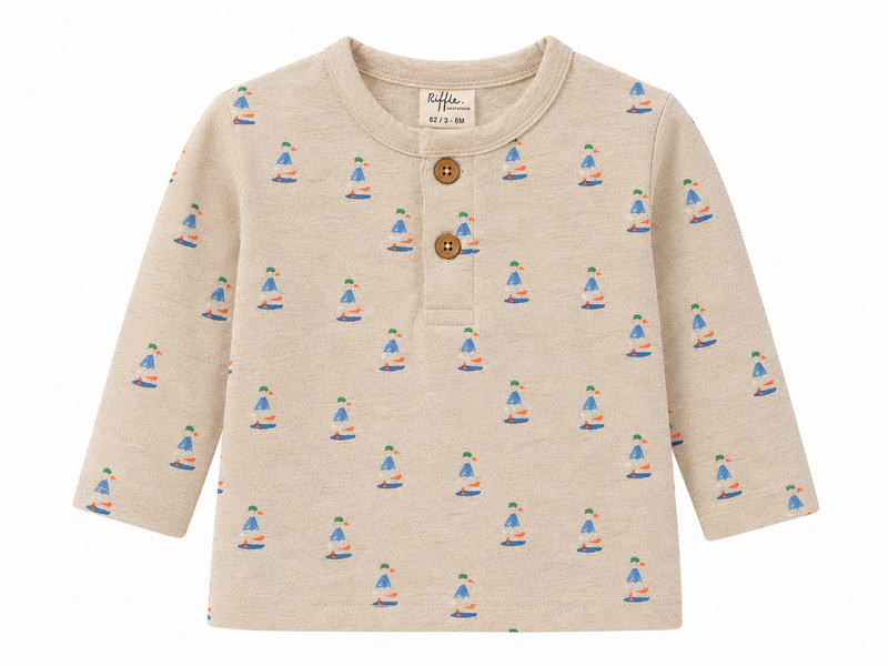 t-shirt Lune lsl