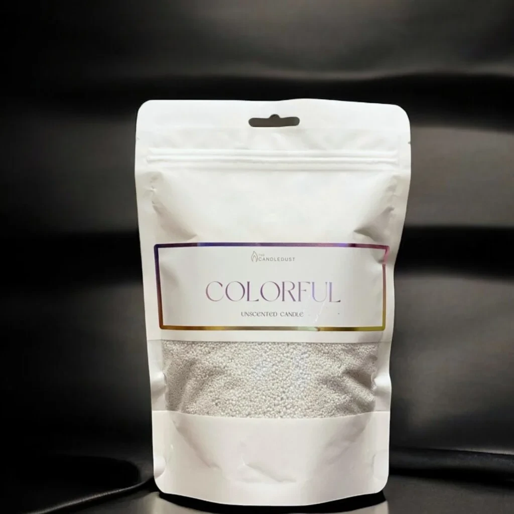Powder/ Sand/ Pearl Candle Ready-to-Use Refill kit – Unscented Sliver Color – 330g – made for Horeca