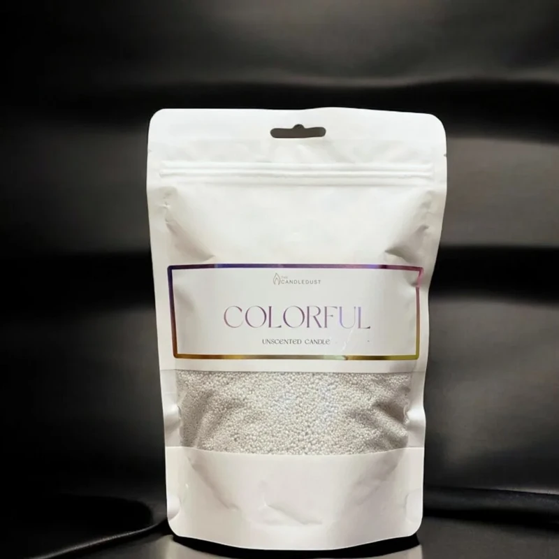 Powder/ Sand/ Pearl Candle Ready-to-Use Refill kit – Unscented Sliver Color – 330g – made for Horeca