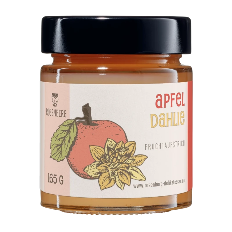 Bio-Fruchtaufstrich Apfel-Dahlie