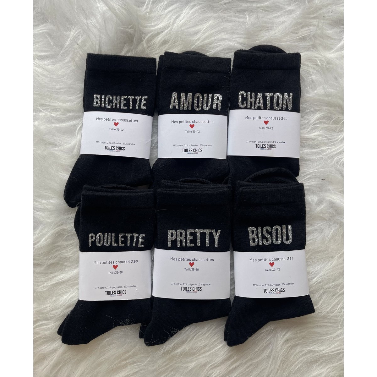 Lot of "word" socks