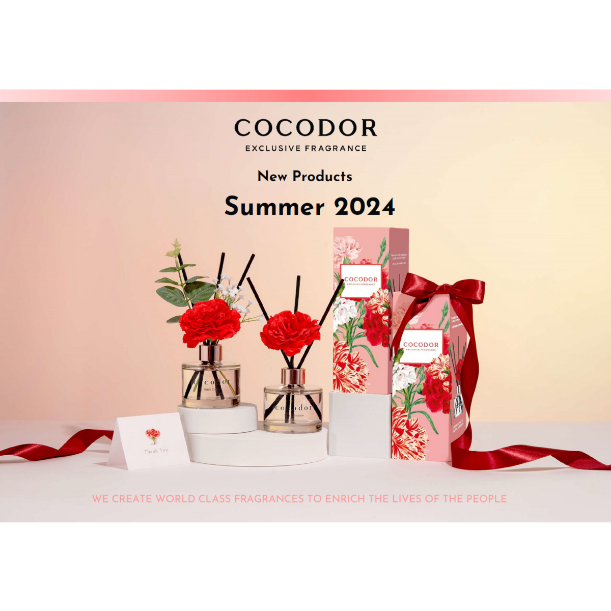 Cocodor Carnation Diffuser 120 ml and 200 ml