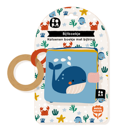Teething ring book - Sea