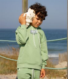 Felpa con cappuccio da surf