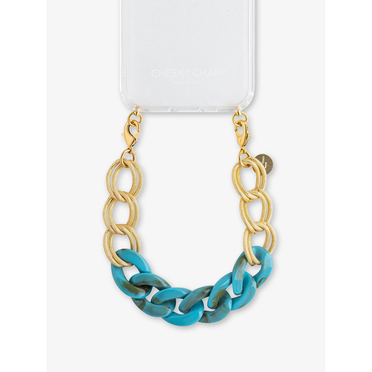 turquoise / gold