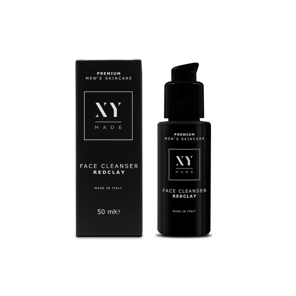 Red clay face cleanser