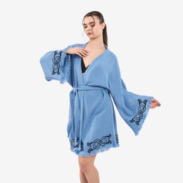 Forever Short Kimono-Azul