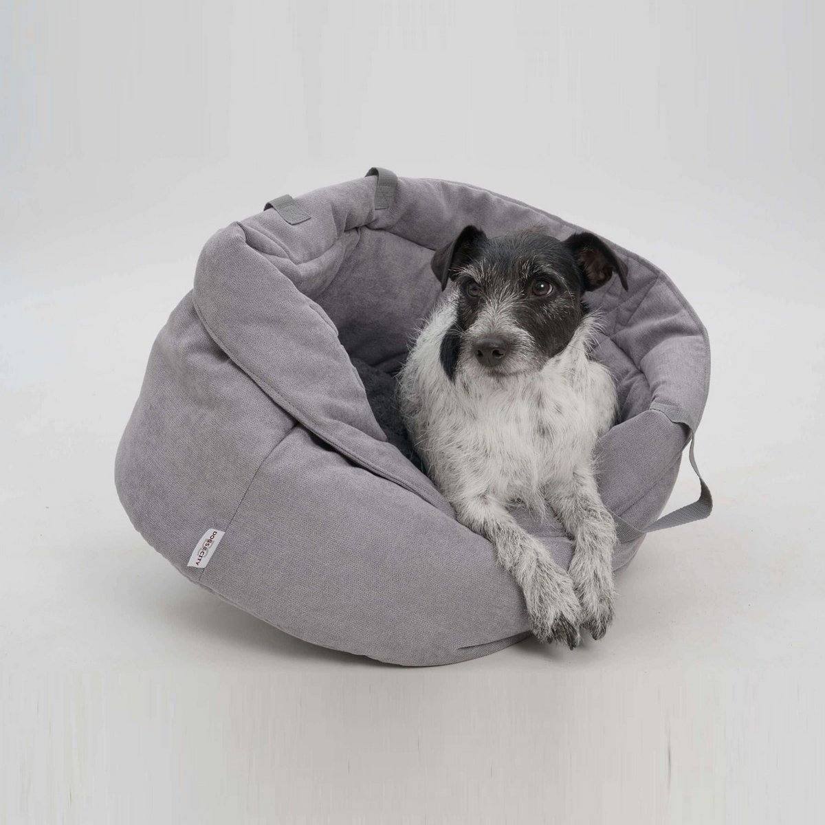 Hundekörbchen Shopper Little Basket Monterey grau