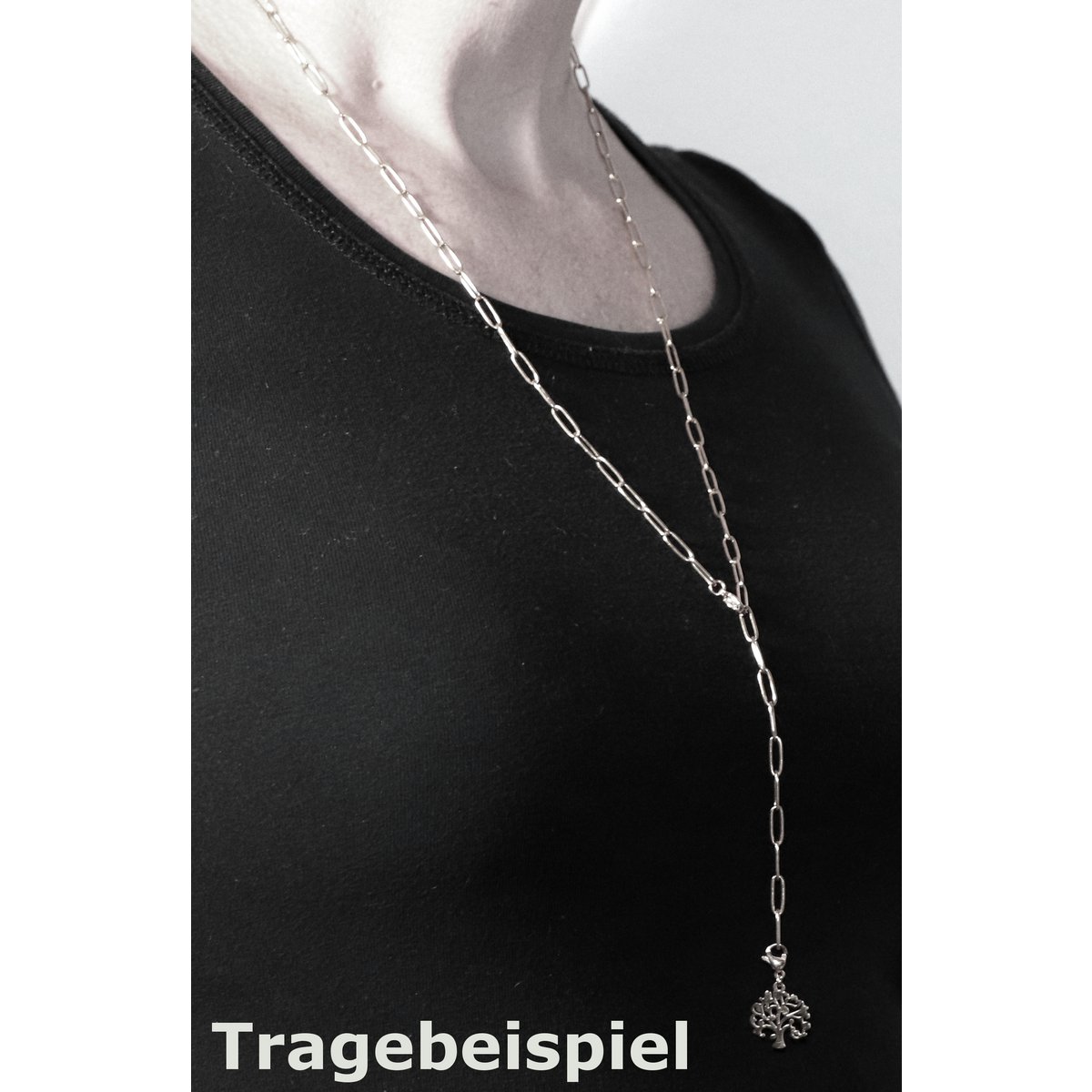 Charm Cosmopolitan crystal gray stainless steel