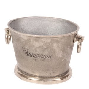 Champagne cooler h. 22 cm