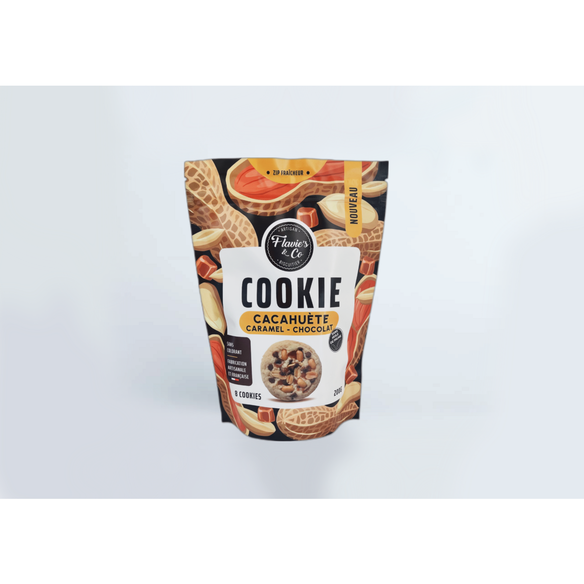 Pindakoekje - Karamel - Chocolade
