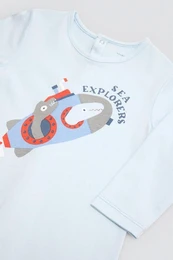 Baby Boy bomuld sovedragt, Sea Explorer
