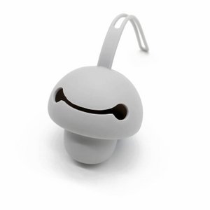Gray Pacifier Clips