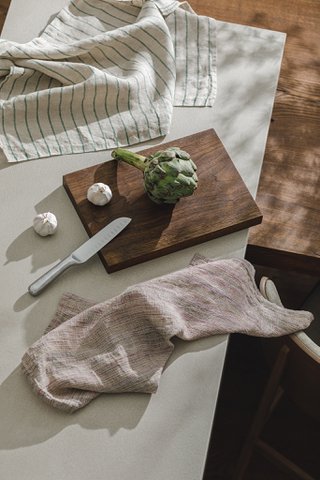 Tea towel (dish towel)  / Unicorn, 100% linen 