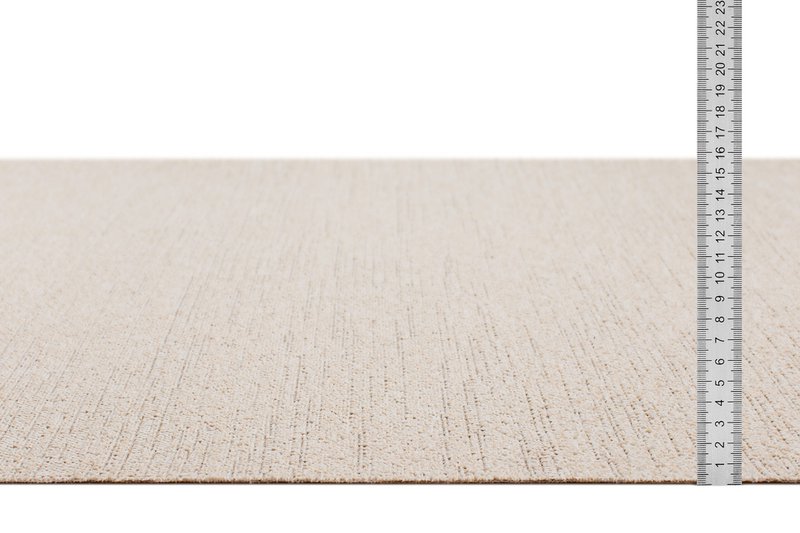 Tappeto per interni ed esterni, Antiscivolo - Uni Crema - 80 cm x 150 cm - Balcone Terrazza Cucina, Resistente ai raggi UV e alle intemperie, Tappeto da giardino moderno