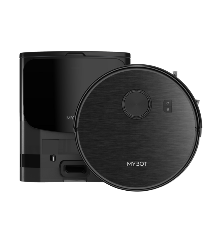 MYBOT X9 PRO - Robotstofzuiger - Met zelfledigend station - 6500PA zuigkracht - Met dweilfunctie - 3200mAh batterij
