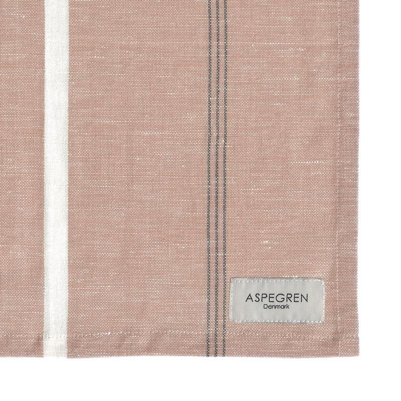 Tea Towel – Pinstripes – Latte