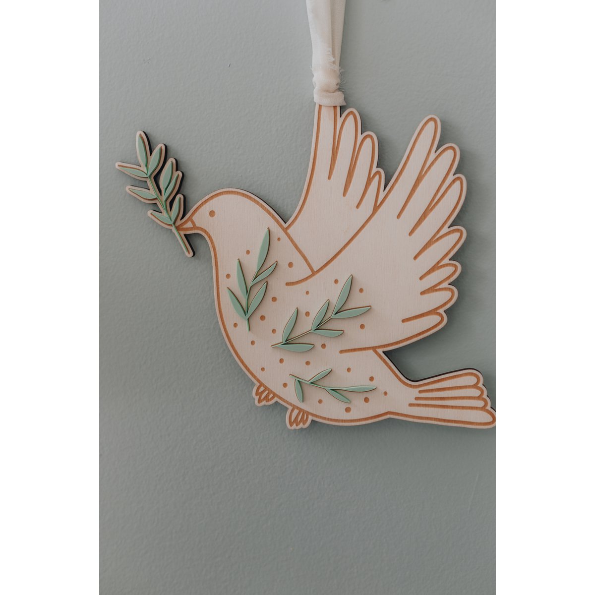 wooden dove
