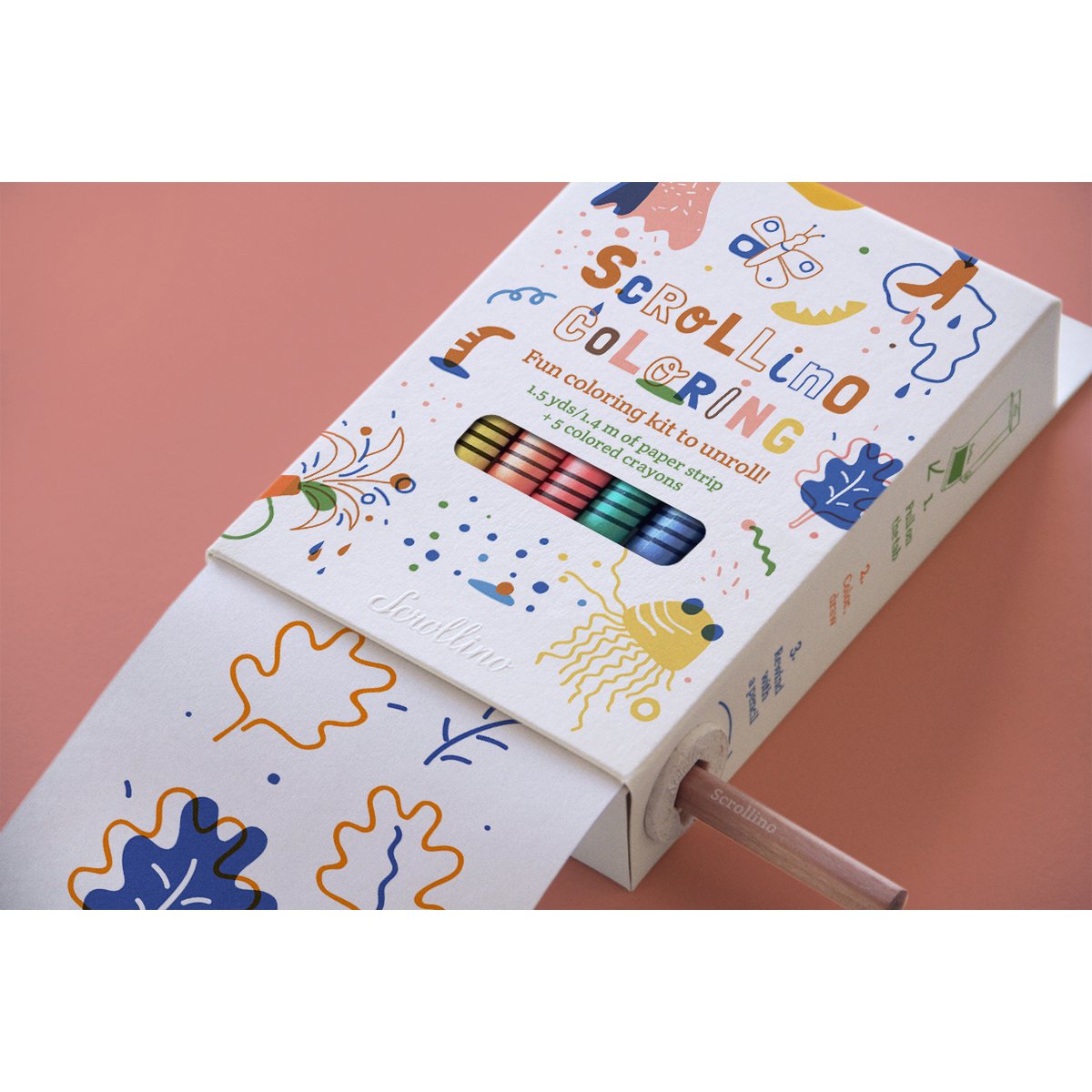 Kleurboek voor kinderen - Scrollino Coloring