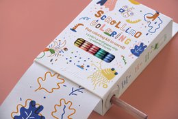 Malebog til børn - Scrollino farvelægning
