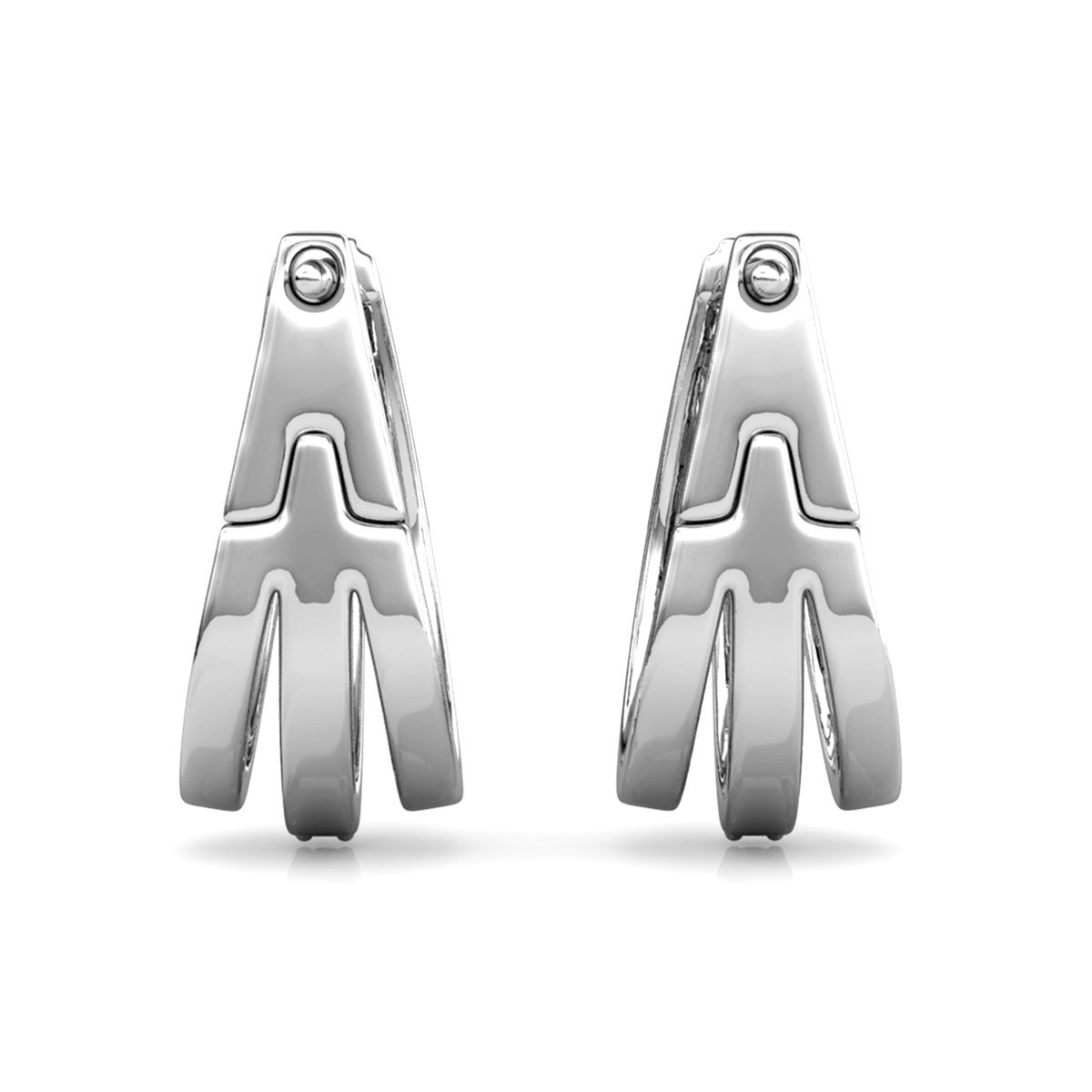 Aurielle Creolen – Silber und Kristall