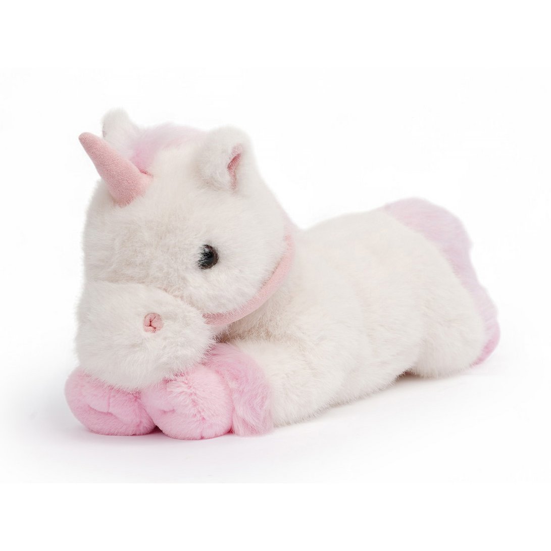 Peluche One Love - Spirito Unicorno Bianco e Rosa