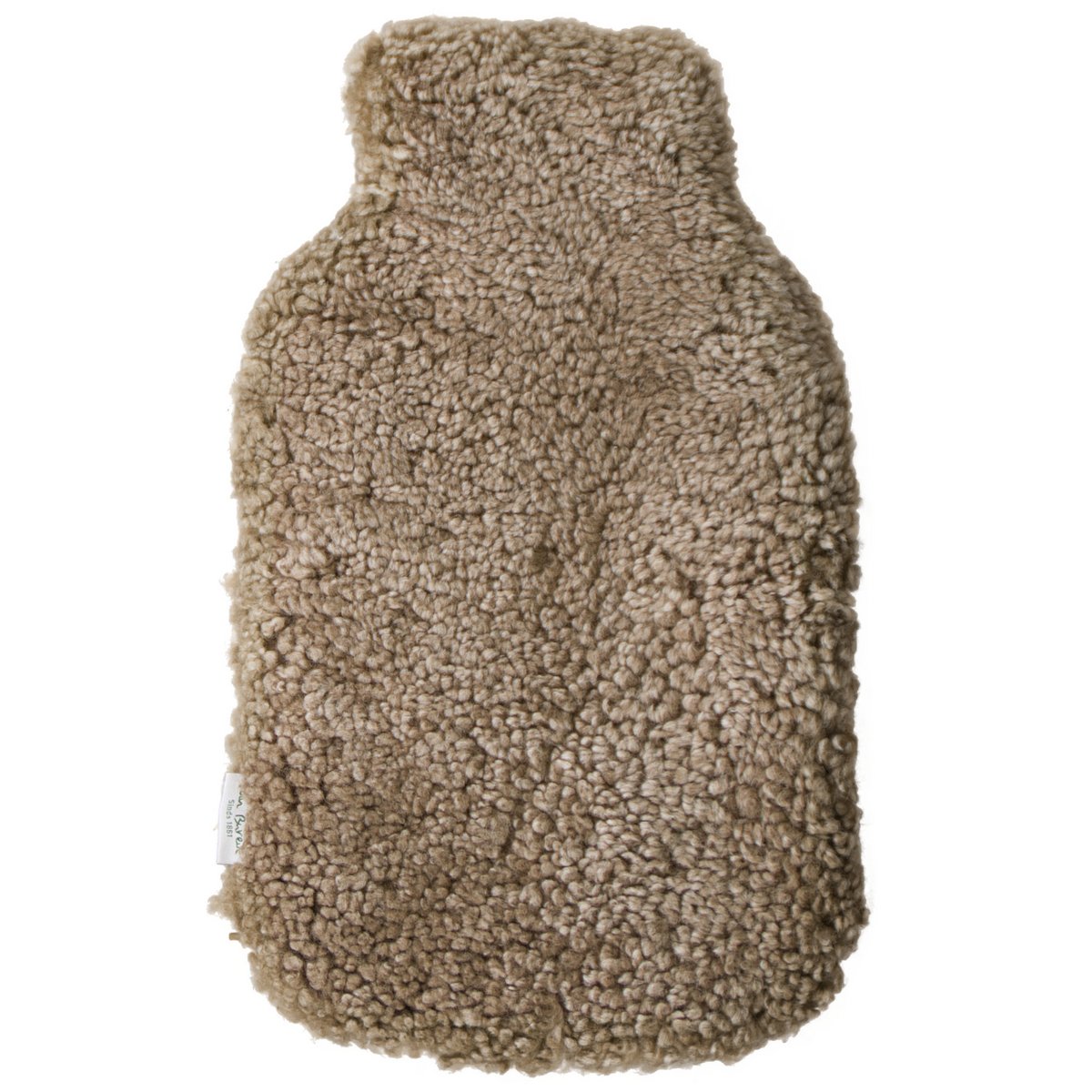 Sheepskin hot water bottle bag - Lambskin cover hot water bottle | 3 colors