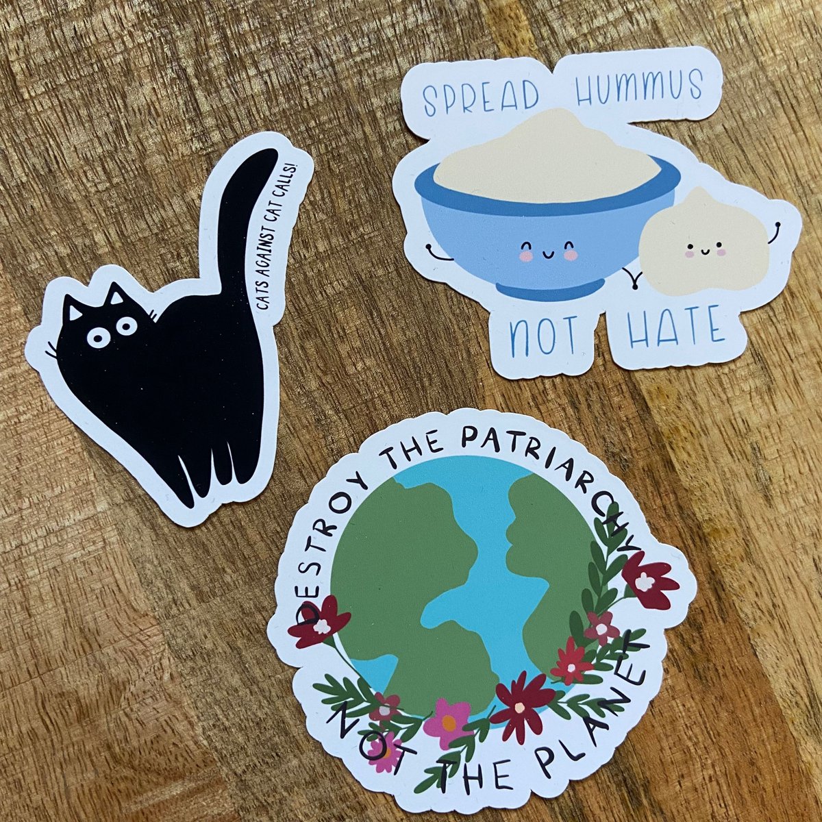 Leuke feministische stickerset Copy