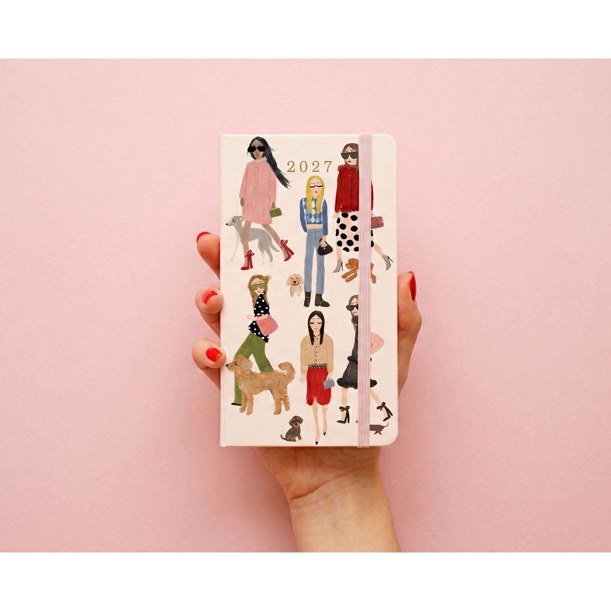 2027 Pocket Fashion and Dog Lovers Planner