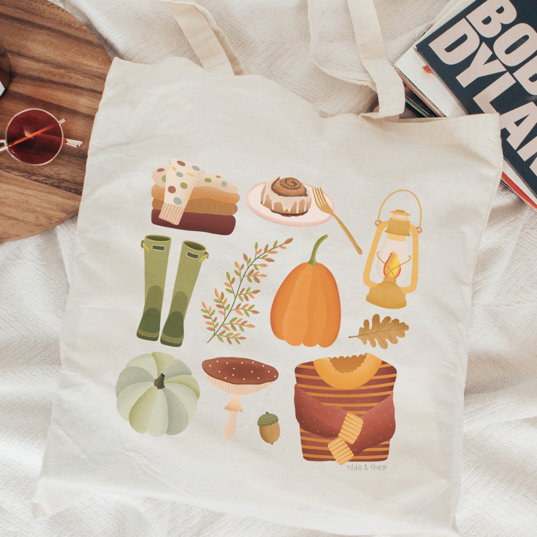 Sac en tissu Autumn - Cabas Autumn Essentials