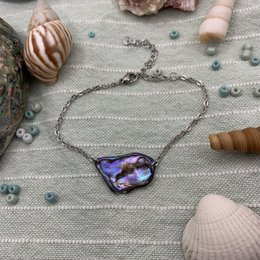Shell bracelet | Abalone handmade cute ocean lover jewellery