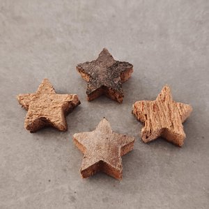 Coconut Star 3 Cm Natural 100 pcs