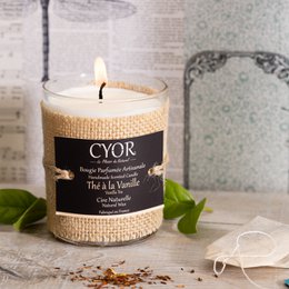 Vanilla tea natural candle