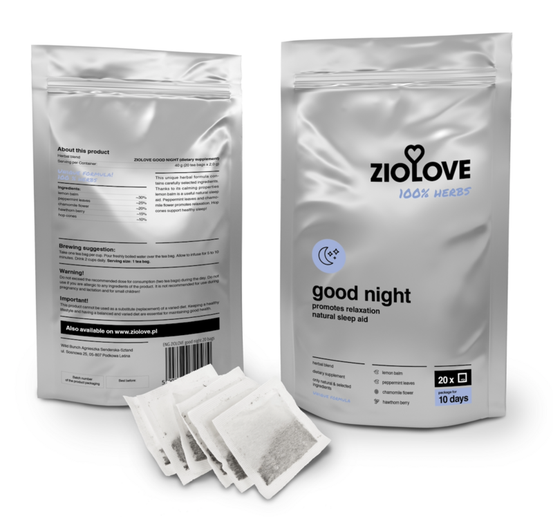 Té de hierbas Ziolove Hora de dormir