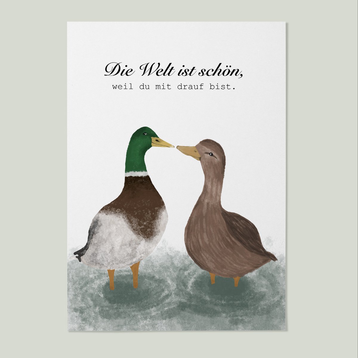 Karte Enten