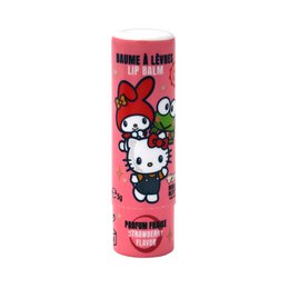 😍Hello Kitty and Friends, Soin des Lèvres, Parfumés, Fraise, Hydratation, Enfants, Vegan, 5g, TAKE CARE