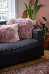 Tibet sheepskin cushion | 15 colors | 45x45cm