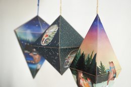 Décorations de Noël en papier 3D