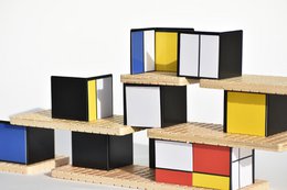 HOUSE of Mondrian Art Konstruktionsspielzeug