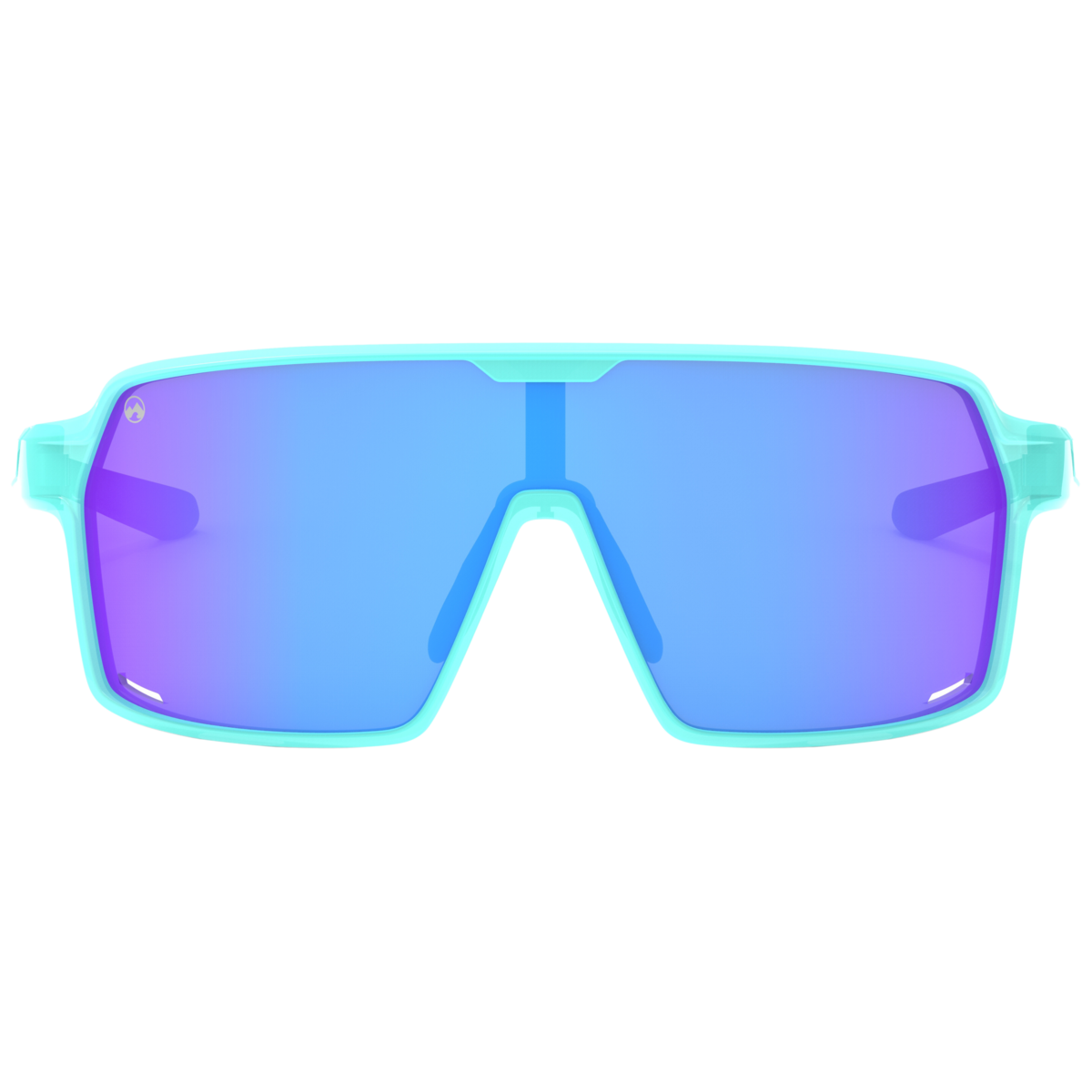 Titan - Cornice opaca trans orchidea | lente revo azzurra