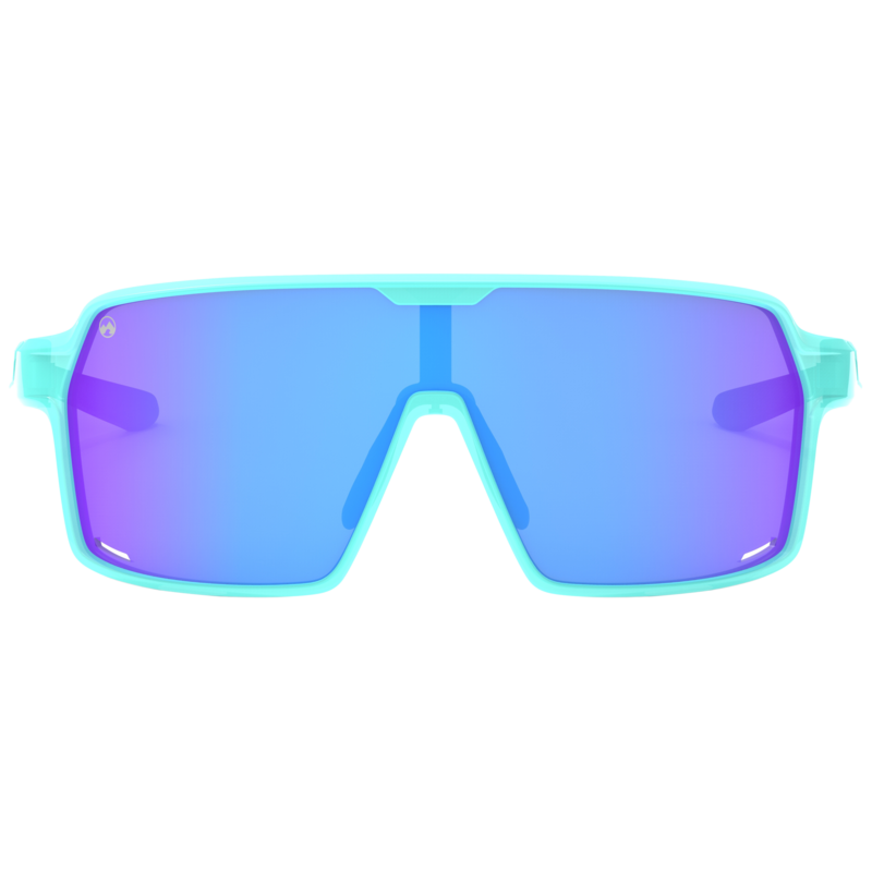 Titan - Cornice opaca trans orchidea | lente revo azzurra
