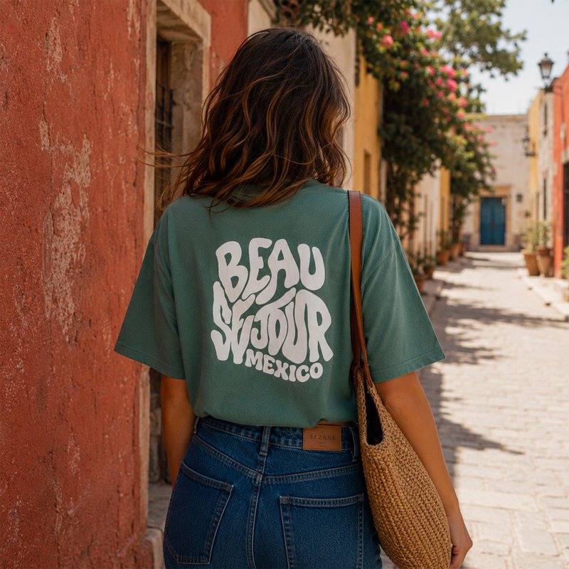 T-shirt Boxy Mexico