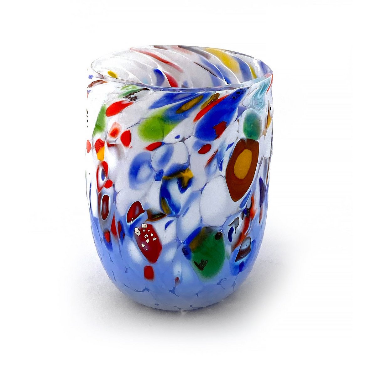Veronese glass in Murano glass, made on the island of Murano, blow and handmade by Masters Vetrai - Special Edition - 380 ml.