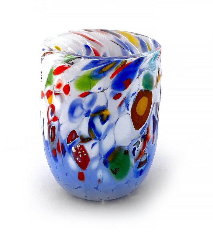 Veronese Glass i Murano Glass, lavet på øen Murano, Blow and Handmade af Masters Vetrai - Special Edition - 380 ml.