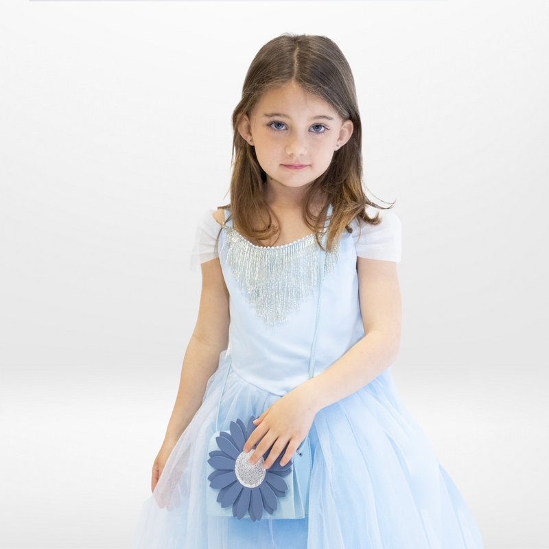 Bolso bandoulière infantil - Flora Bleu