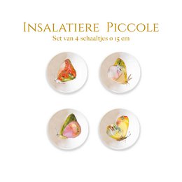 La dolce vita di una farfalla - Insalatiere Piccole